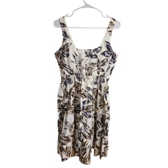 J. Crew Metallic A-Line Dress - Picture 2 of 9